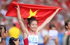 Vietnamese athlete powers to 400m gold at Asian Grand Prix 